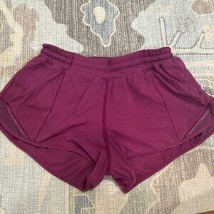 Women's Purple Athletic Shorts